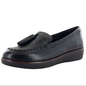 NWT - Fitflop - Black - Genuine Leather - Petrina Loafer